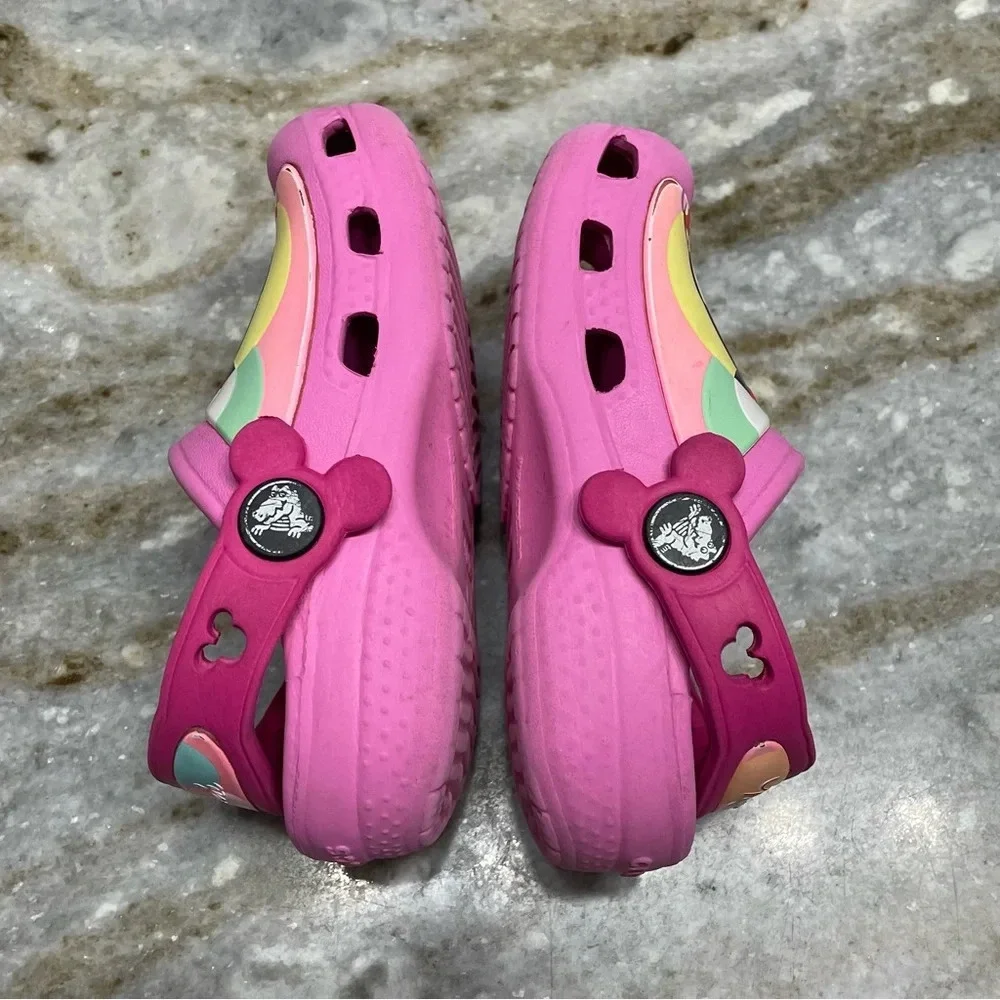 Girls Disney Minnie Mouse Crocs 6 C 7